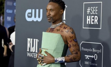 Billy Porter revives 00's butterfly look at the Critics' Choice Awards 3