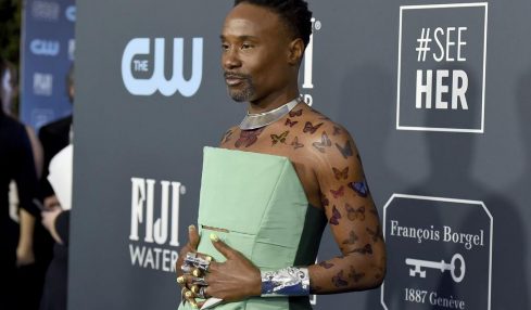 Billy Porter revives 00's butterfly look at the Critics' Choice Awards 6